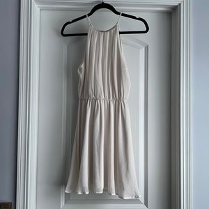 LUSH Halter Skater Dress